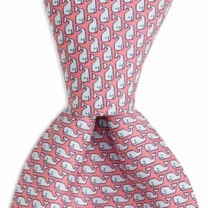 Vineyard Vines Pink Geometric Men's Tie